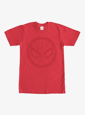 Marvel Spider-Man Mask Circle T-Shirt