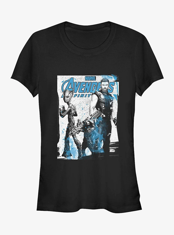 Marvel Avengers: Infinity War New Friends Girls T-Shirt