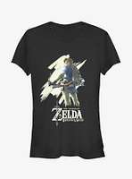 Nintendo Legend of Zelda Breath the Wild Streak Girls T-Shirt