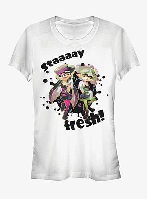 Nintendo Splatoon Stay Fresh Girls T-Shirt