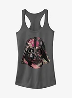 Star Wars Floral Print Vader Girls T-Shirt