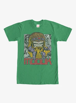 Marvel MODOK Comic Book Page Print T-Shirt