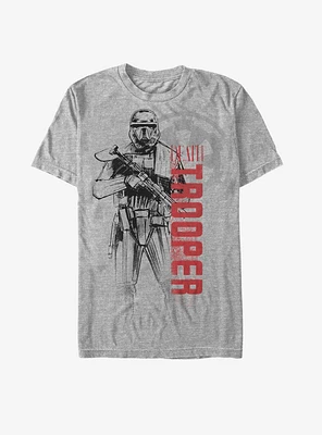 Star Wars Death Trooper Outline T-Shirt
