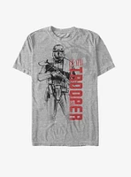 Star Wars Death Trooper Outline T-Shirt