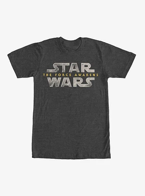 Star Wars Episode VII Metal Logo T-Shirt