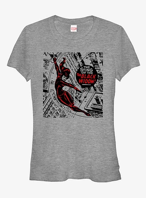 Marvel Sting of the Black Widow Girls T-Shirt