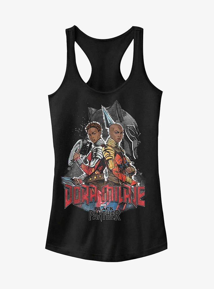 Marvel Black Panther 2018 Dora Milaje Girls T-Shirt