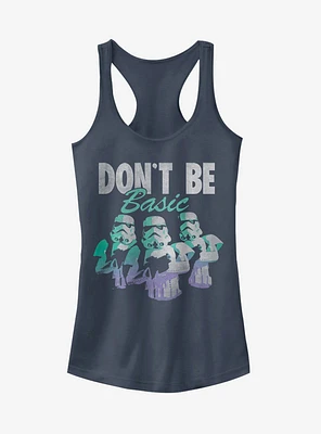 Star Wars Stormtroopers Don't Be Basic Girls Tank Top