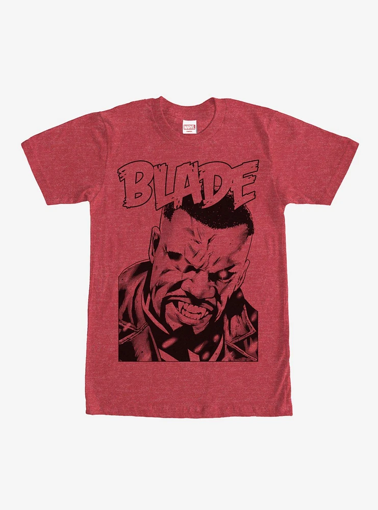 Marvel Blade Vampire Hunter Portrait T-Shirt