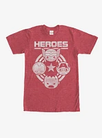 Marvel Kawaii Avengers Heroes T-Shirt