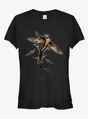 Marvel Wasp Flight Path Girls T-Shirt