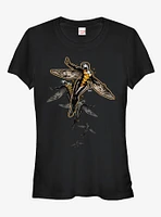 Marvel Wasp Flight Path Girls T-Shirt