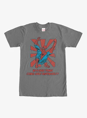 Marvel Spider-Man Great Power T-Shirt