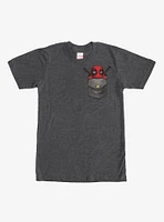 Marvel Deadpool Faux Pocket T-Shirt