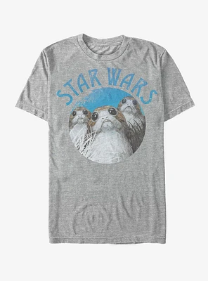 Star Wars Porg Circle T-Shirt