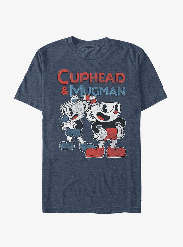 Cuphead Retro Brothers T-Shirt