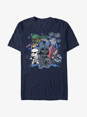 Star Wars Empire Cartoon Characters T-Shirt