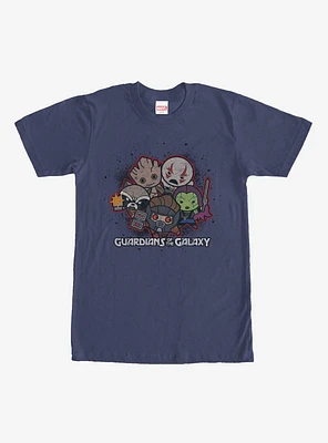 Marvel Guardians of the Galaxy Kawaii T-Shirt