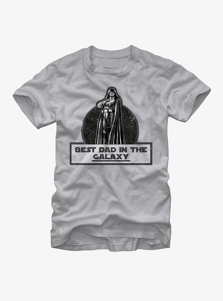 Star Wars Vader Best Dad the Galaxy T-Shirt