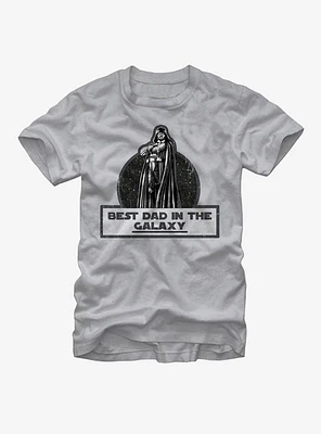 Star Wars Vader Best Dad the Galaxy T-Shirt