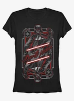 Star Wars Darth Vader Lightsaber Duo Girls T-Shirt