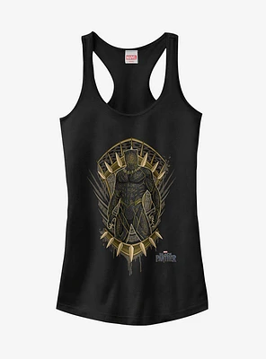 Marvel Black Panther 2018 Claw Crest Girls Tank