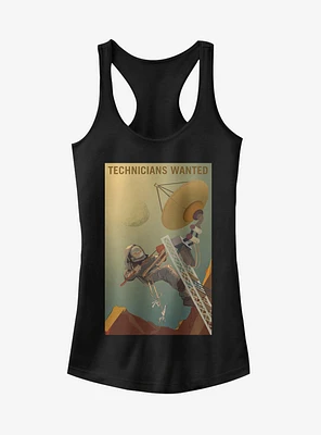 NASA Mars Technichians Wanted Girls Tank