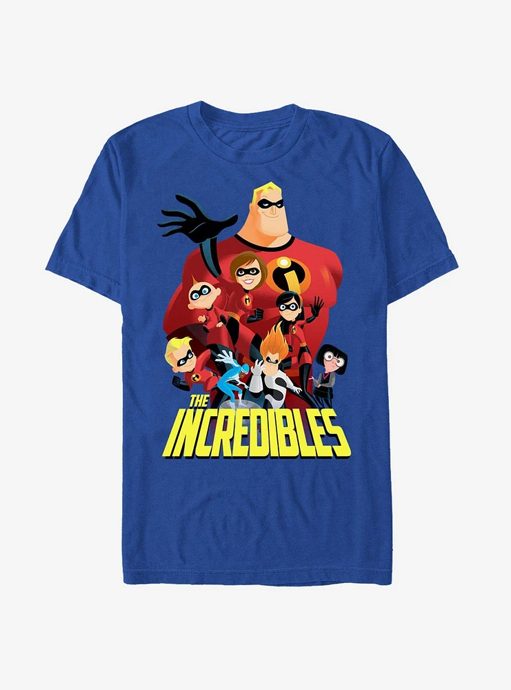 Disney Pixar The Incredibles Group Shot T-Shirt