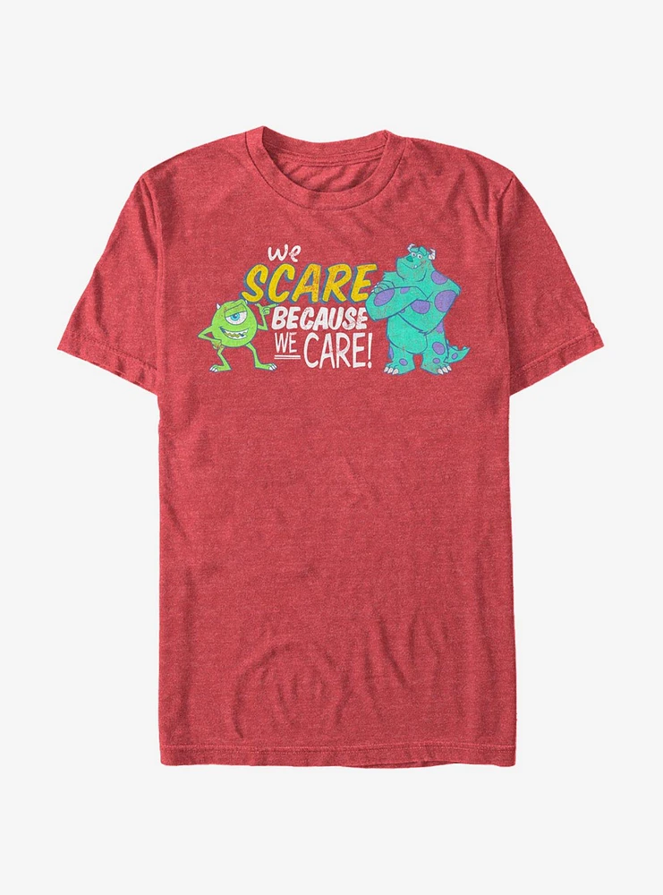 Monsters Inc. We Scare Because Care T-Shirt