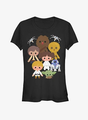 Star Wars Cute Cartoon Rebels Girls T-Shirt