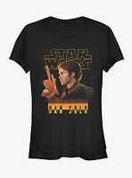 Star Wars Han Profile Girls T-Shirt