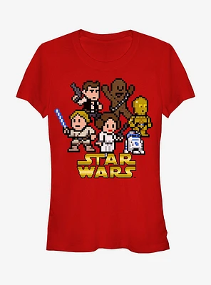 Star Wars Pixel Classic Rebels Girls T-Shirt