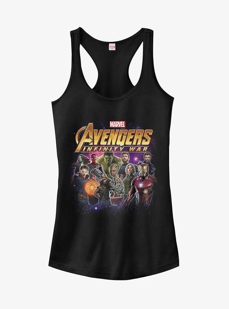 Marvel Avengers: Infinity War Character Shot Girls Tank