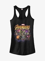 Marvel Avengers: Infinity War Character Shot Girls Tank