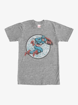 Marvel Captain America Battle T-Shirt