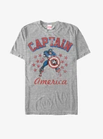 Marvel Classic Captain America Stars T-Shirt