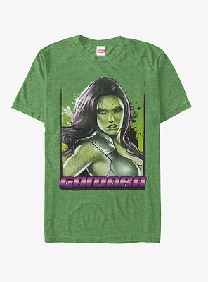 Marvel Guardians of the Galaxy Gamora Portrait T-Shirt
