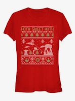 Star Wars Hoth Sweet Ugly Christmas Sweater Girls T-Shirt