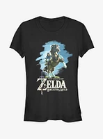 Nintendo Legend of Zelda Breath the Wild Link Epona Girls T-Shirt