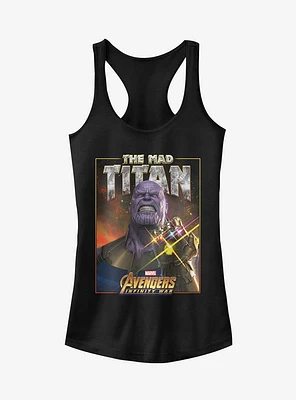 Marvel Avengers: Infinity War Mad Titan Thanos Girls T-Shirt