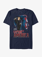 Marvel Avengers: Infinity War Captain America View T-Shirt