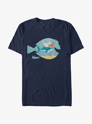 Disney Pixar Finding Dory Fish Frame T-Shirt