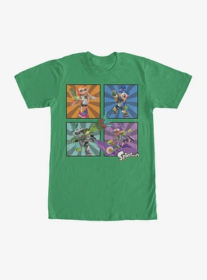 Nintendo Splatoon Inkling Panels T-Shirt
