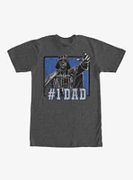 Star Wars Darth Vader Number One Father T-Shirt