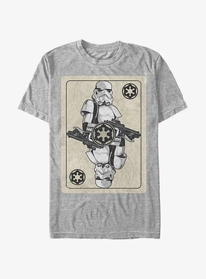 Star Wars Stormtrooper Playing Card T-Shirt