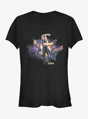 Marvel Avengers: Infinity War Thor Trio Girls T-Shirt