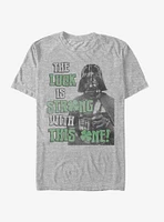 Star Wars St. Patrick's Day Darth Vader Luck Strong T-Shirt