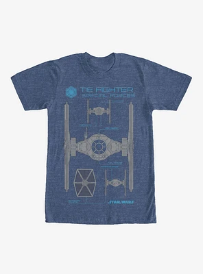 Star Wars TIE Fighter Special Forces T-Shirt