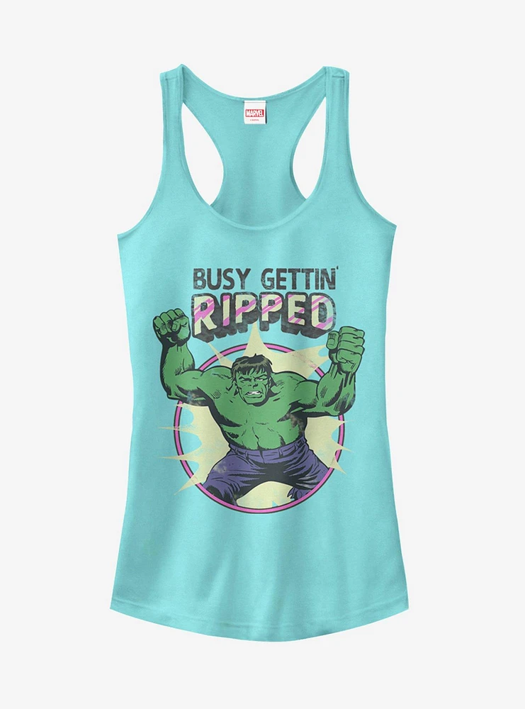 Marvel Hulk Getting Ripped Girls T-Shirt