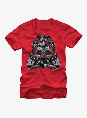Star Wars Starfighter Vader Helmet T-Shirt